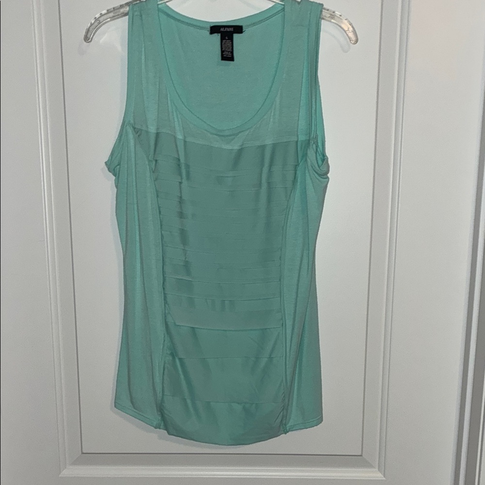 Alfani Women's Aqua Tank Top